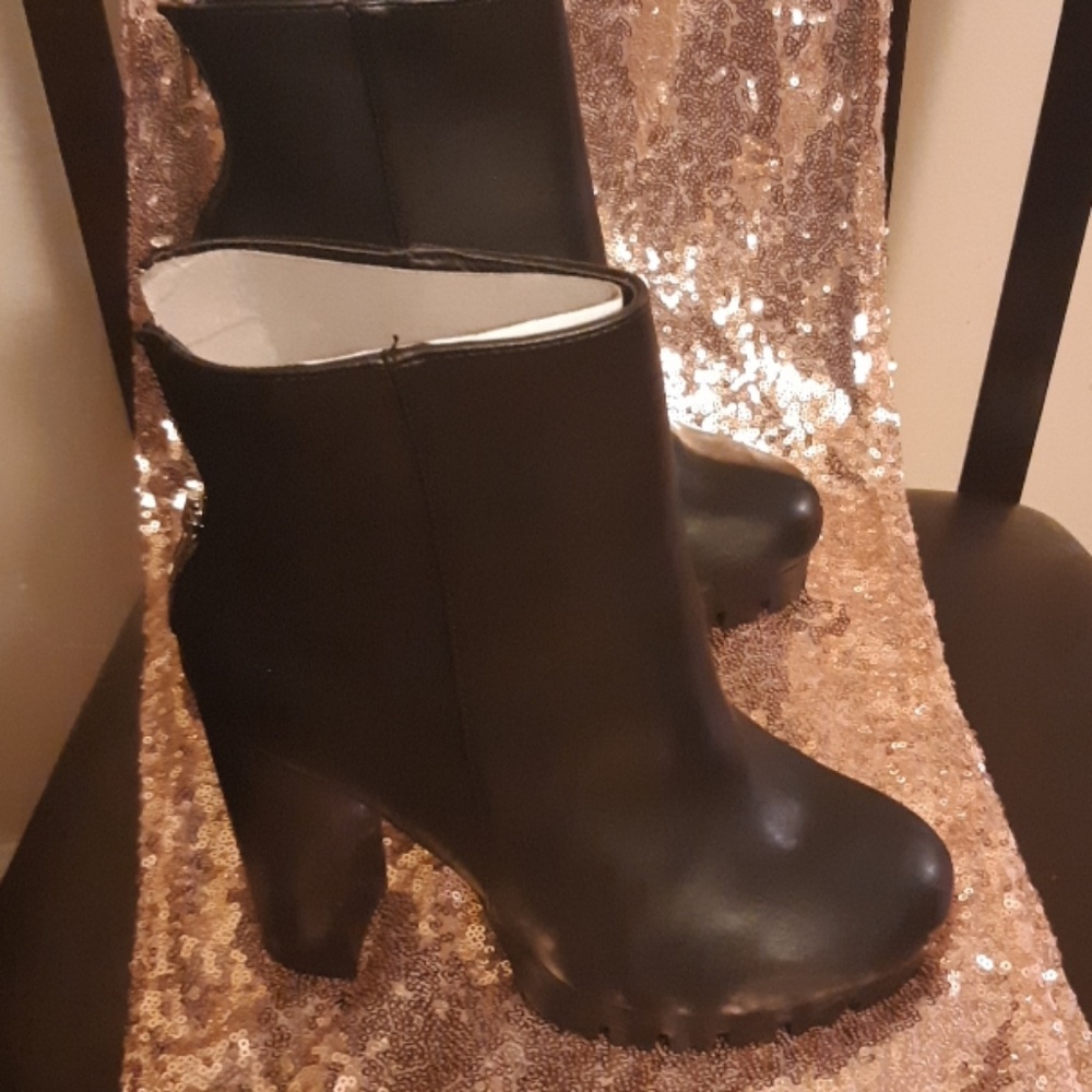 Black booties
